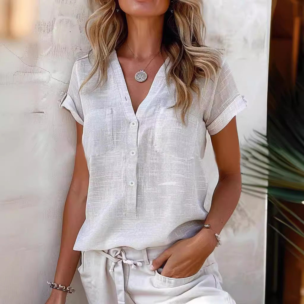 CHEMISE COL V